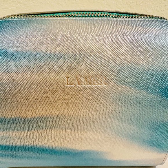 🥑NEW🥑 Gorgeous LA MER Limited Edition Cosmetic Bag with Logo - Picture 8 of 11